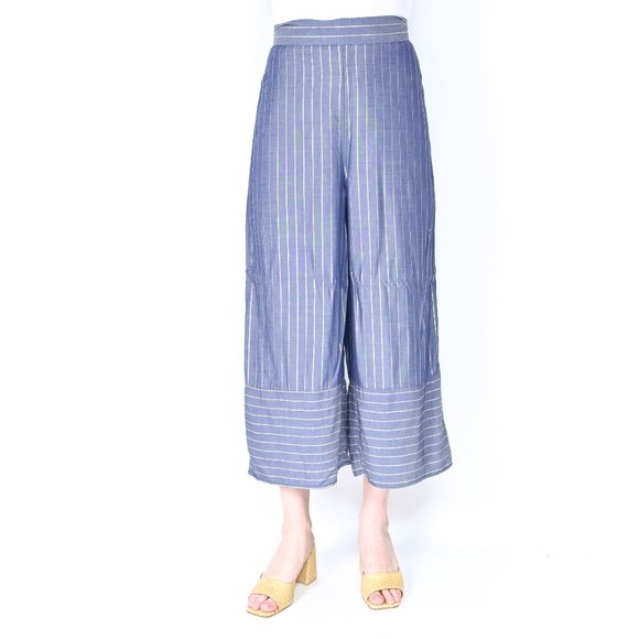 Amanda Uprichard Pants - AMANDA UPRICHARD Metallic Stripe Ravine Pants NWT